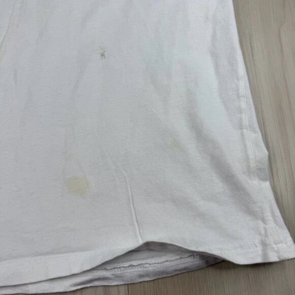 Lot Of 2 Lamb Crafted Mens White Soft Touch Comfortable Y2K Casualwear T-Shirt - Picture 4 of 13